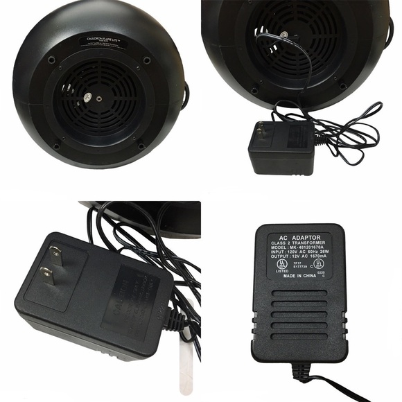 VINTAGE LITE F/X Halloween Cauldron Flame Lite Up Flicker Glow Decoration Spooky - Picture 7 of 16